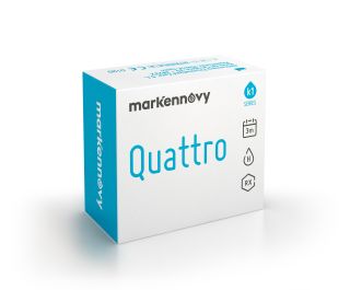 Lentilles Quattro Quattro Toric diàmetre 13,00 mm 1 unitat