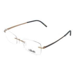 Gafas graduadas Silhouette 5519HC Gris Rectangular - 1