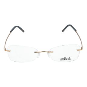 Gafas graduadas Silhouette 5519HC Gris Rectangular - 2