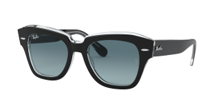 Gafas de sol Ray Ban 0RB2186 STATE STREET Negro Cuadrada