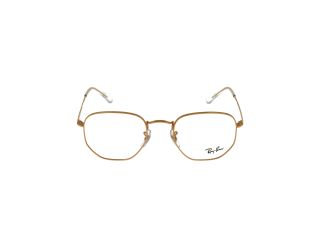 Gafas graduadas Ray Ban 0RX6448 Dorados Cuadrada - 2