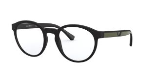 Gafas graduadas Emporio Armani 0EA4152 Negro Redonda - 1