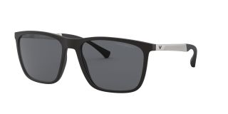 Gafas de sol Emporio Armani 0EA4150 Negro Rectangular - 1