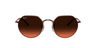 Gafas de sol Ray Ban 0RB3565 JACK Dorados Redonda - 1