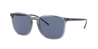 Ulleres de sol Ray Ban 0RB4387 Blau Quadrada - 1