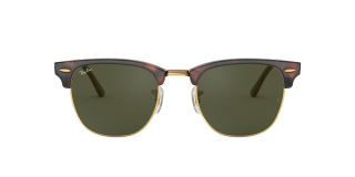 Gafas de sol Ray Ban 0RB3016 CLUBMASTER Dorados Cuadrada