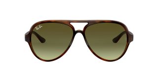 Ulleres de sol Ray Ban 0RB4125 CATS 5000 Marró Aviador - 2