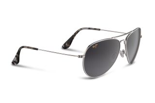 Gafas de sol Maui Jim GS264 MAVERICKS Plateados Rectangular