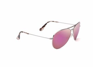 Gafas de sol Maui Jim P264 MAVERICKS Rosa/Fucsia Rectangular