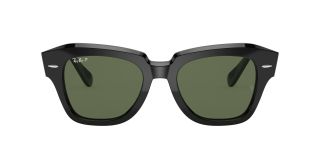 Ulleres de sol Ray Ban 0RB2186 STATE STREET Negre Quadrada - 2