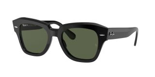 Gafas de sol Ray Ban 0RB2186 STATE STREET Negro Cuadrada