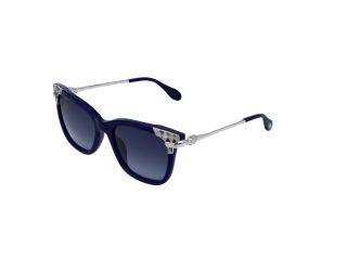 Ulleres de sol Blumarine SBM164S Blau Quadrada - 1