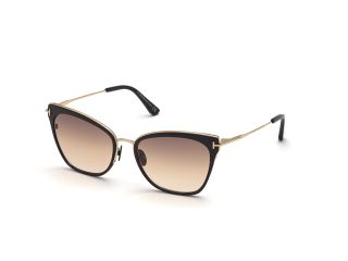 Gafas de sol Tom Ford FT0843 FARYN Negro Mariposa - 1