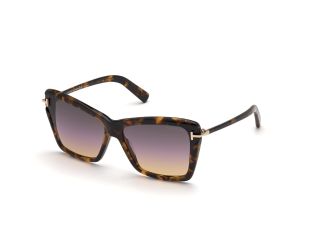 Gafas de sol Tom Ford FT0849 LEAH Marrón Mariposa - 1