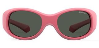 Gafas de sol Polaroid Kids PLD8038/S Rosa/Fucsia Rectangular - 2