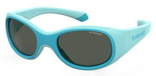 Gafas de sol Polaroid Kids PLD8038/S Azul Rectangular - 1