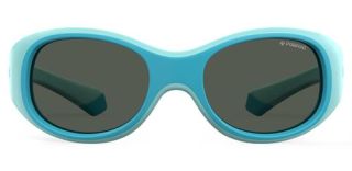 Gafas de sol Polaroid Kids PLD8038/S Azul Rectangular - 2