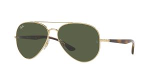 Gafas de sol Ray Ban 0RB3675 Dorados Aviador - 1