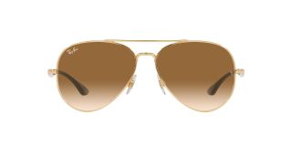 Gafas de sol Ray Ban 0RB3675 Dorados Aviador - 2