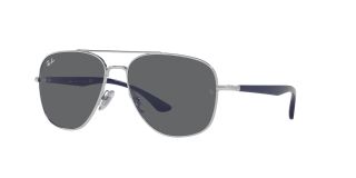 Gafas de sol Ray Ban 0RB3683 Azul Cuadrada - 2