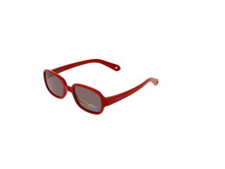 Gafas de sol Polaroid Kids PLDK003/S Rojo Rectangular - 1