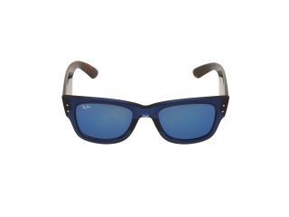 Gafas de sol Ray Ban 0RB0840S MEGA WAYFARER Azul Cuadrada - 2