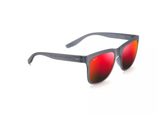 Gafas de sol Maui Jim RM602 PEHU Gris Cuadrada