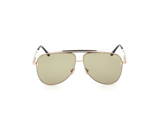 Gafas de sol Tom Ford FT1018 BRADY Dorados Aviador - 2