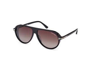 Gafas de sol Tom Ford FT1023 MARCUS Negro Aviador - 1