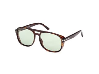 Gafas de sol Tom Ford FT1022 ROSCO Marrón Aviador - 1