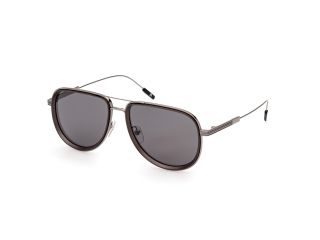 Gafas de sol Ermenegildo Zegna EZ0218 Gris Aviador - 1