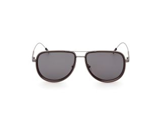 Gafas de sol Ermenegildo Zegna EZ0218 Gris Aviador - 2