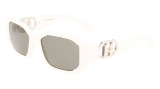 Gafas de sol Karl Lagerfeld KL6085S Blanco Cuadrada - 1