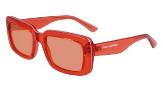 Ulleres de sol Karl Lagerfeld KL6101S Taronja Rectangular - 1