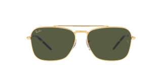 Gafas de sol Ray Ban 0RB3636 NEW CARAVAN Dorados Cuadrada - 1