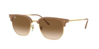 Gafas de sol Ray Ban 0RB4416 NEW CLUBMASTER Beige Cuadrada