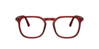 Gafas graduadas Persol 0PO3337V Rojo Cuadrada - 2