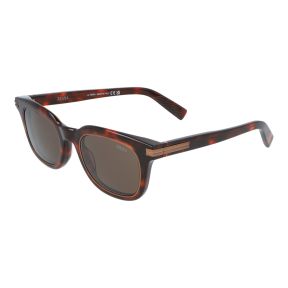 Gafas de sol Ermenegildo Zegna EZ0238 Marrón Cuadrada - 1