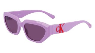 Gafas de sol Calvin Klein Jeans CKJ23652S Lila Rectangular - 1