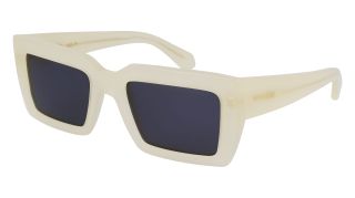 Gafas de sol Salvatore Ferragamo SF1108S Beige Rectangular - 1