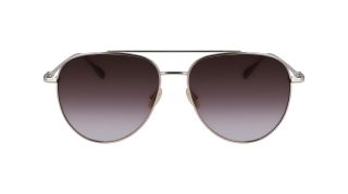 Gafas de sol Salvatore Ferragamo SF308S Dorados Aviador - 2