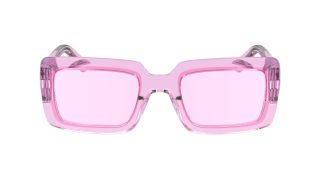 Gafas de sol Longchamp LO743S Rosa/Fucsia Rectangular - 2