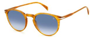 Gafas de sol David Beckham DB 1139/S Amarillo Ovalada - 1