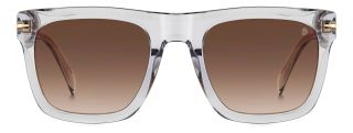 Gafas de sol David Beckham DB 7000/S FLAT Gris Cuadrada - 2