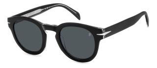 Gafas de sol David Beckham DB 7041/S FLAT Negro Ovalada - 1