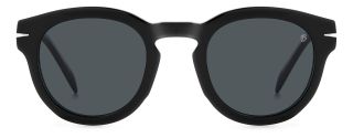 Gafas de sol David Beckham DB 7041/S FLAT Negro Ovalada - 2