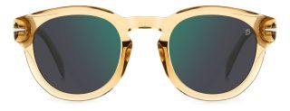 Gafas de sol David Beckham DB 7041/S FLAT Dorados Ovalada - 2