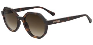 Gafas de sol Love Moschino MOL076/S Marrón Ovalada