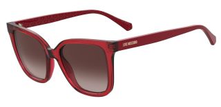 Gafas de sol Love Moschino MOL077/S Rojo Cuadrada