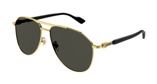 Ulleres de sol Gucci GG1220S Daurats Aviador